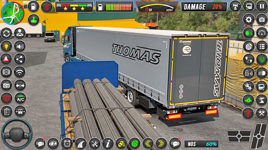 اسکرین شات بازی Truck Simulator Cargo Truck 3D 5