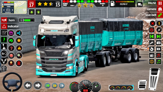 اسکرین شات 1 بازی Truck Simulator Cargo Truck 3D