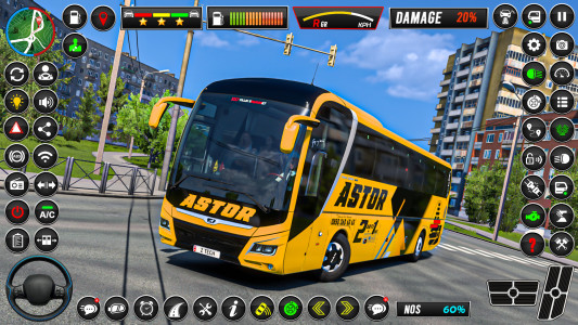 اسکرین شات 3 بازی Bus Driving City Coach Bus Sim
