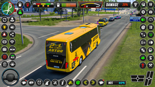 اسکرین شات 4 بازی Bus Driving City Coach Bus Sim
