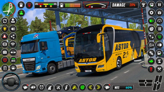 اسکرین شات 5 بازی Bus Driving City Coach Bus Sim