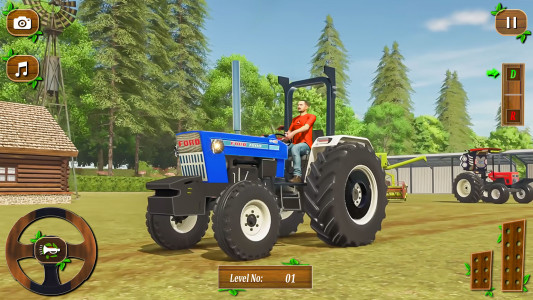 اسکرین شات 3 بازی Indian Tractor Sim Tochan Game
