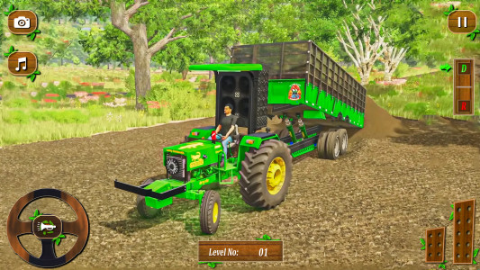 اسکرین شات 7 بازی Indian Tractor Sim Tochan Game