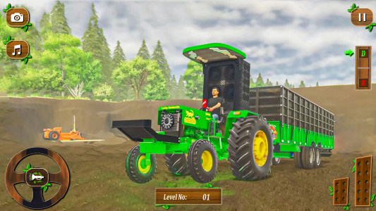 اسکرین شات 1 بازی Indian Tractor Sim Tochan Game