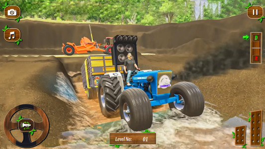 اسکرین شات 5 بازی Indian Tractor Sim Tochan Game