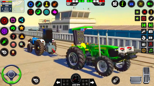 اسکرین شات بازی Indian Tractor Simulator 2018 1