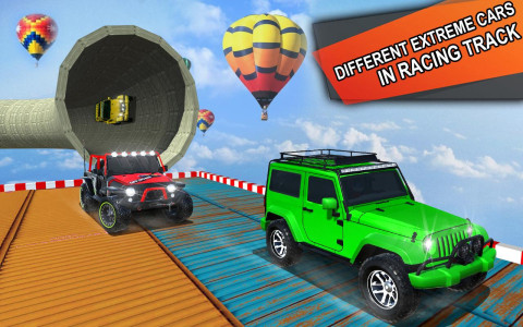 اسکرین شات 4 برنامه Impossible Jeep Stunt Driving