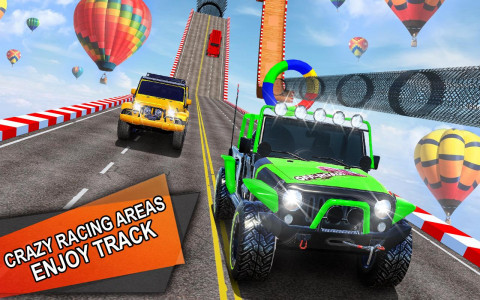اسکرین شات 2 برنامه Impossible Jeep Stunt Driving