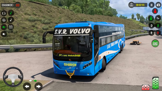 اسکرین شات 1 برنامه Bus Driving Coach Bus Sim 3D