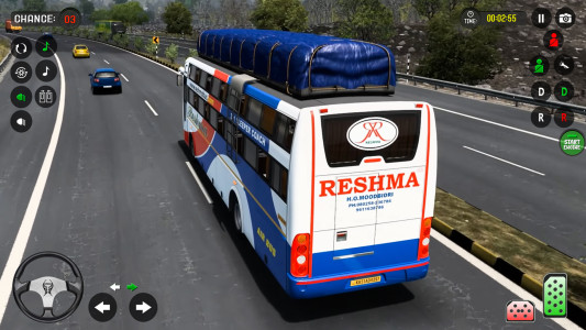 اسکرین شات 5 برنامه Bus Driving Coach Bus Sim 3D