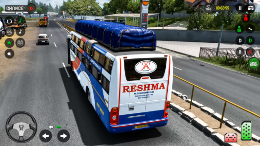 اسکرین شات 3 برنامه Bus Driving Coach Bus Sim 3D