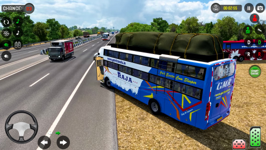اسکرین شات 6 برنامه Bus Driving Coach Bus Sim 3D