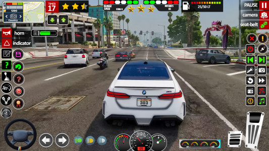 اسکرین شات 2 بازی Open world Car Driving Sim 3D