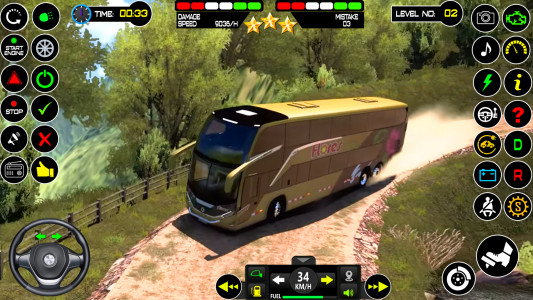 اسکرین شات بازی Bus Simulator Offroad Bus Game 2