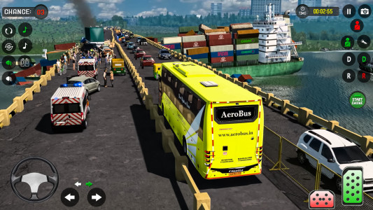 اسکرین شات 4 بازی Offroad Bus Driving Bus Sim 3D