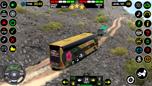 اسکرین شات بازی Bus Simulator Offroad Bus Game 8