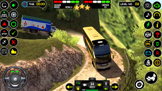 اسکرین شات بازی Indian Offroad Bus Driving Sim 4