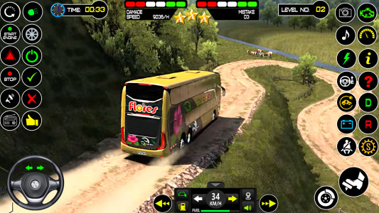 اسکرین شات بازی Indian Offroad Bus Driving Sim 5