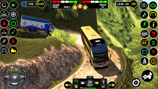 اسکرین شات بازی Bus Simulator Offroad Bus Game 4