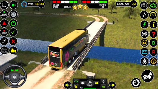 اسکرین شات بازی Indian Offroad Bus Driving Sim 6