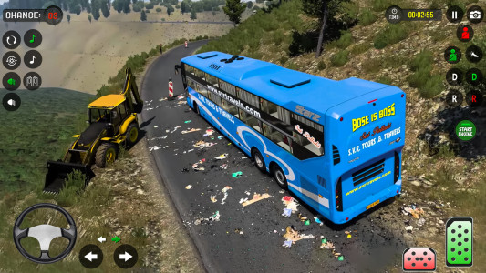 اسکرین شات 5 بازی Offroad Bus Driving Bus Sim 3D