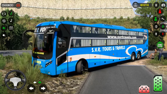 اسکرین شات 3 بازی Offroad Bus Driving Bus Sim 3D