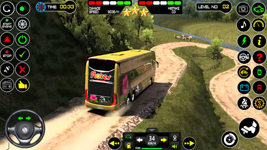 اسکرین شات بازی Bus Simulator Offroad Bus Game 5