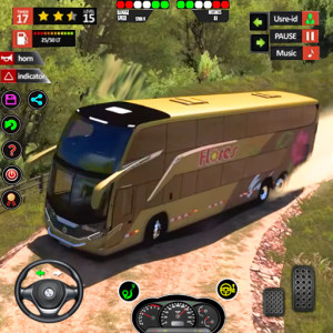 اسکرین شات بازی Indian Offroad Bus Driving Sim 1