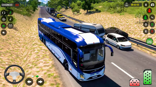 اسکرین شات 6 بازی Offroad Bus Driving Bus Sim 3D