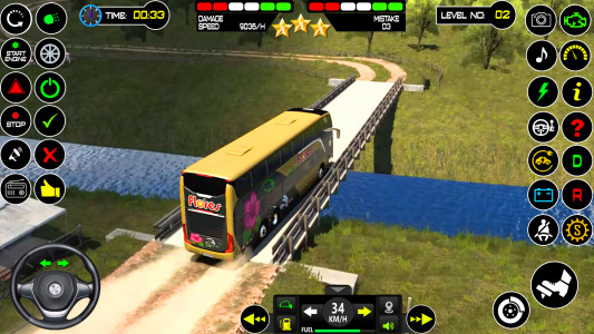 اسکرین شات بازی Bus Simulator Offroad Bus Game 6