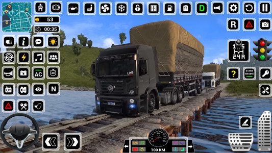 اسکرین شات بازی Euro Truck Simulator 3D - Real 3