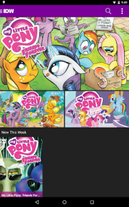 اسکرین شات برنامه My Little Pony Comics 5