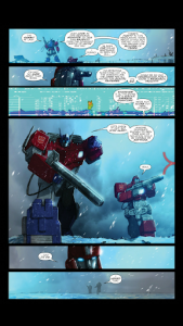 اسکرین شات برنامه Transformers Comics 4