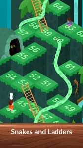 اسکرین شات 1 بازی Snakes and Ladders Board Games