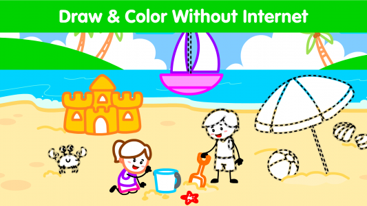 اسکرین شات بازی Kids Drawing & Coloring Book 7