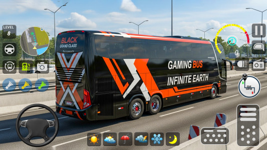 اسکرین شات 4 بازی Bus Simulator Game - Bus Games