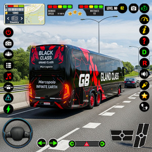 اسکرین شات 1 بازی Bus Simulator Game - Bus Games