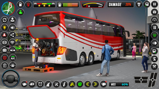 اسکرین شات بازی Bus Simulator Game - Bus Games 2