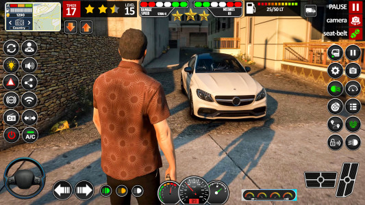 اسکرین شات 1 بازی City Car Driving Games Offline