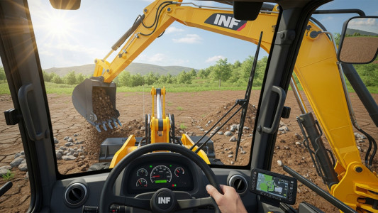 اسکرین شات 3 بازی Real Construction Drive Game