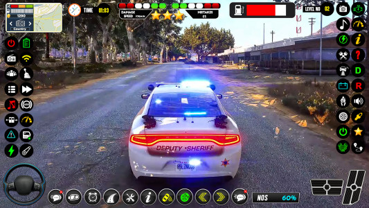 اسکرین شات 1 بازی Police Car Chase Police Car 3D