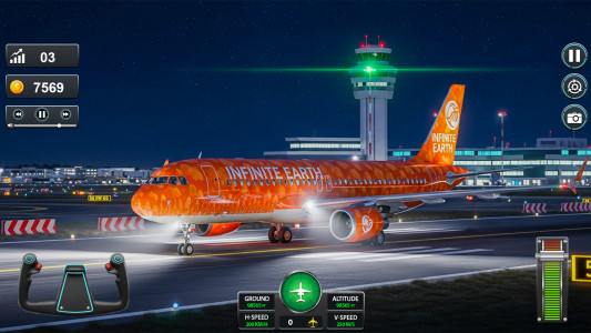 اسکرین شات 3 بازی Sky Pilot 3D : Airplane Game