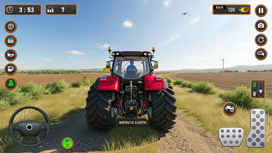 اسکرین شات 2 بازی Tractor Games 3D :Farming Game