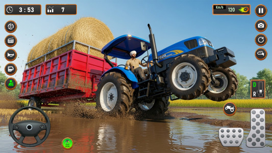 اسکرین شات 3 بازی Tractor Games 3D :Farming Game