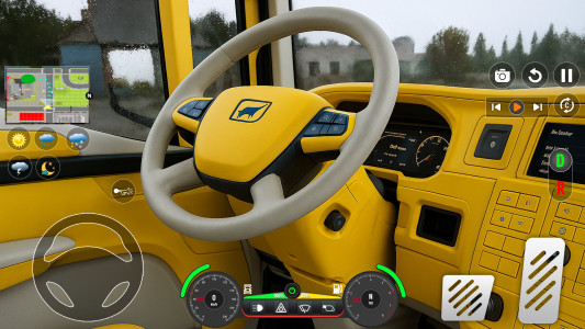 اسکرین شات 1 بازی US Cargo Truck Driving 3D Game