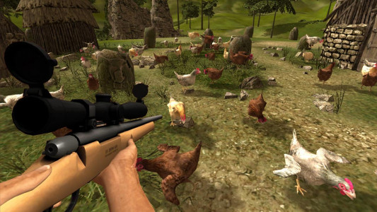 اسکرین شات 6 بازی Chicken Gun Attack Shooter