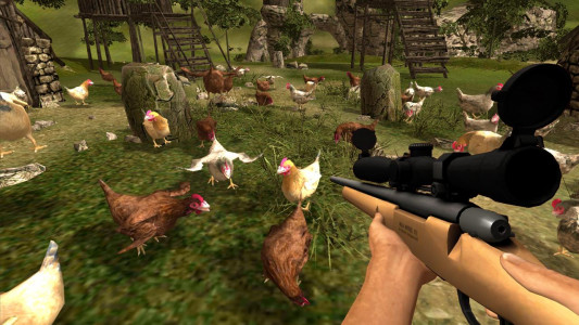 اسکرین شات بازی Chicken Gun Attack Shooter 3