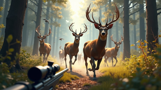 اسکرین شات 2 بازی Deer Hunter: Sniper Shooting