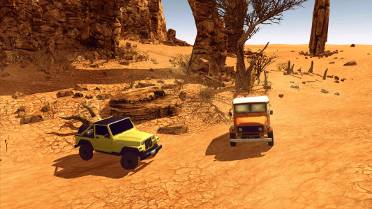 اسکرین شات 4 بازی Offroad Jeep Drift Desert Race