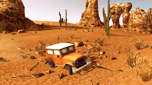 اسکرین شات بازی Offroad Jeep Drift Desert Race 7